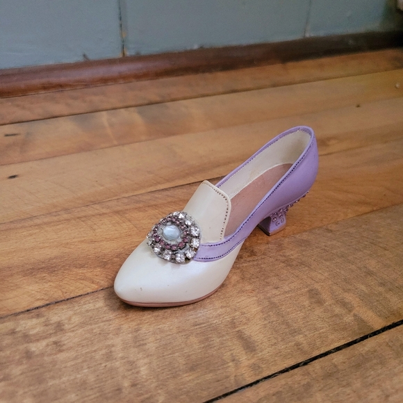 Vintage 1998 Just the Right Shoe Jeweled Heeled Pump Collectible Figurine - Picture 2 of 8